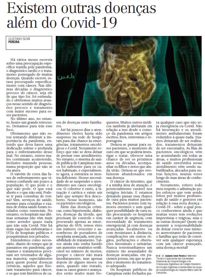 Existem outras doenças além do Covid-19