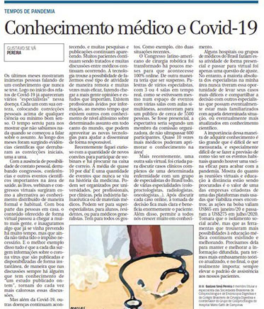 Conhecimento médico e Covid-19